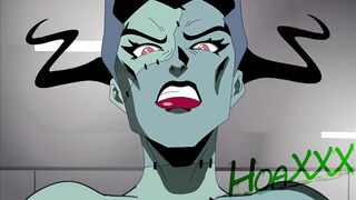 The Bride "Bullying" Nosferata from Creature Commandos