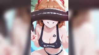 Manga Asuka Desires BBC Solely (AI)