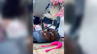 Spider Beauty Flooded her Room with Squirt previous to Saving the Day