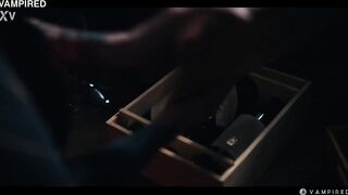 Mag Numb the Vampire - Alt Goth Lesbo Turns Clemence Into Concupiscent Serf