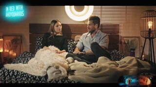 IN COUCH WITH REBECCA VOLPETTI . ITALIAN X STAR!