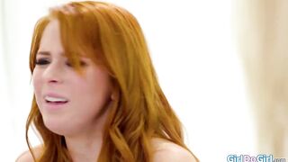 Witch Kenna James shapeshifted into her ex Penny Pax bestie Lyra Law but is undressed.Instead of getting eager the lesbos have an blow job three-some