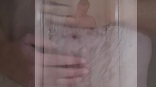 Stomach Button Zoom in the Shower