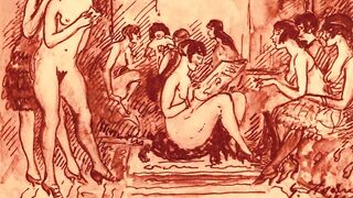 retro erotic art