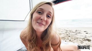 Beach bubble tent fucking