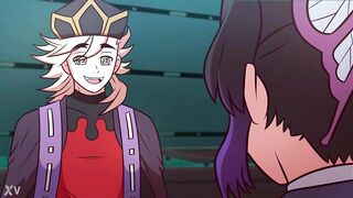 kochou shinobu and douma