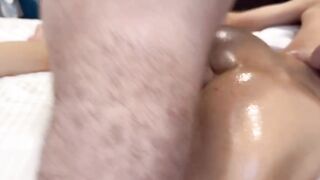 Excellent bang out of a fucking-rubber with a large ramrod