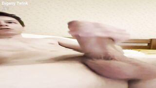 Large Rod Twink Sprays Like Pantyhose