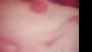 Breathtaking Vintage Solo Sex for a Hawt Playgirl with Giant Tits Fingering Her Bushy Vagina