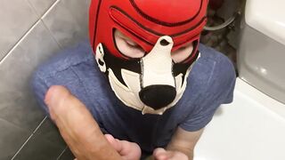 I screw my ally in the throat with a large knob and cum on his face in the biffy