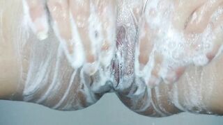 washing my indecent twat