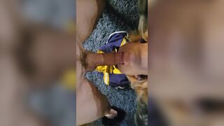 upside down mouth bang