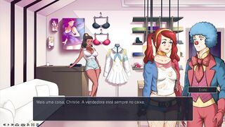 Milfs Plaza #54: Screwing the hawt saleswoman in the bath