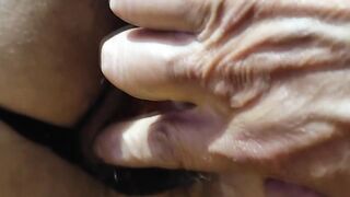 Stepmom gets on all fours and asks me to screw her in the butt, that babe likes anal-act of love