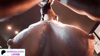 COMPASSION AND PHARAH LOVE HOTE SCREW FUTA OVERWATCH