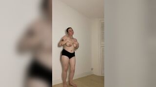 British college gal caught after dance practice