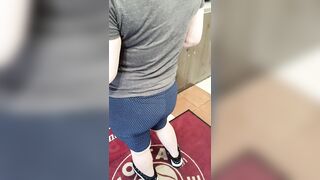 Step Mommy in Jeans take Step Son Dong and Bang behind the Coffee Shop