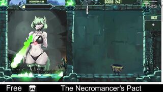 The Necromancer's Pact (free game itchio)Action, Puzzle