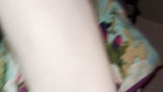 Dad eating the creampie that guy just gave me