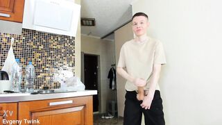 Sexy Hunk Slaps Oozing Boner Untill Hawt Cum Shower