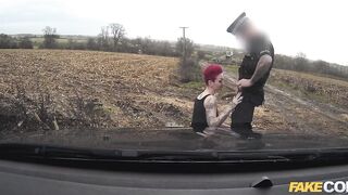 Fake Cop - Tattooed Goth Sweetheart with Great Melons and Butt Screwed by COP