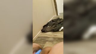 One woman, One toothbrush