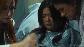 milfs Sophia and Penny and teen Lulu the growth pure joy