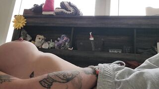 Solo masturbation climax nipp play