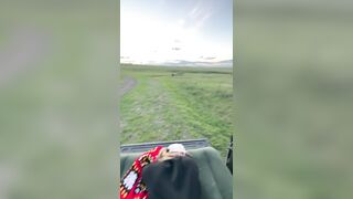 Pounding Vagina Outdoors