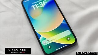 BLACKED Charming Duet Stefany Kyler And Lia Lin Take On Jason Luv's Giant BBC