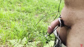 Mad urethral plug banged my jock