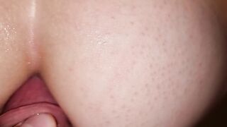 Very painful anal. Stepbrother bangs my point out of sparing me and cums in my aperture.