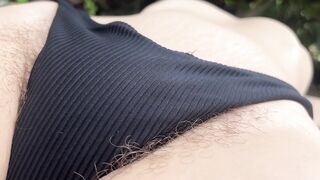 Topless Unshaved mother I'd like to fuck at the Beach ????️ Body Travel DJ Randomshuffle ???? Bush Peeking without Swimsuit