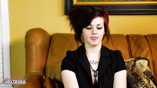 Pleasing Tattooed Marcie Enjoys Getting Her Moist Snatch Rubbed!