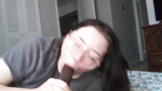 Faithful bbc nuts on angels face