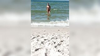 Obscene kisses from Leba Poland