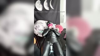 Plugged, Hugged, and Gagged - Stuffed with Ferri, Lush, and Shlong Gag