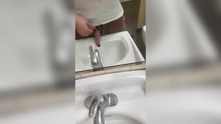 Pissing in the sink????