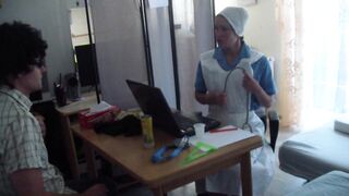 A nurse conducts a raunchy investigation - part 1