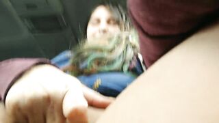 Smokin', flashing, and making myself cum in public mall parking lot