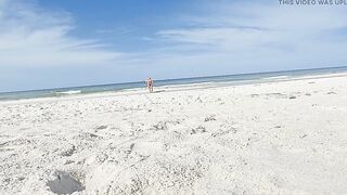 walking to the beach