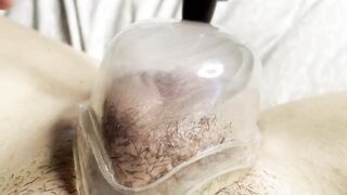 Snatch Pumping My Large Love button With My Fresh Twat Pump