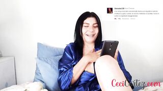 CCaj Reading the most excellent comments of my vids and sending hi