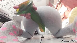 Hopeless Stimulation & Despairing Pee Climax_POV Golden Shower