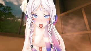 Citlali x Shemale hentai Lumine (Genshin Impact)