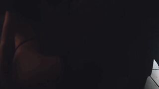 wench trembles with joy with her sex-toy in her butt.