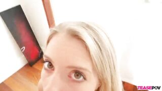 Super sexy honey POV sucking