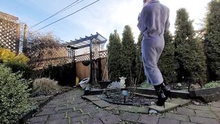 Double Trouble Haunch High Boots Void urine (Nerdy Faery)