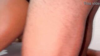 The wicked ebony woman waited for her spouse to leave the abode and called her neighbour over for sex.