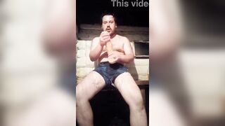 Homosexual amateur from Russian Federation tests his thick moist booty for strength with anal-act of love with a massive weenie! His assholes are flowing with enjoyment!